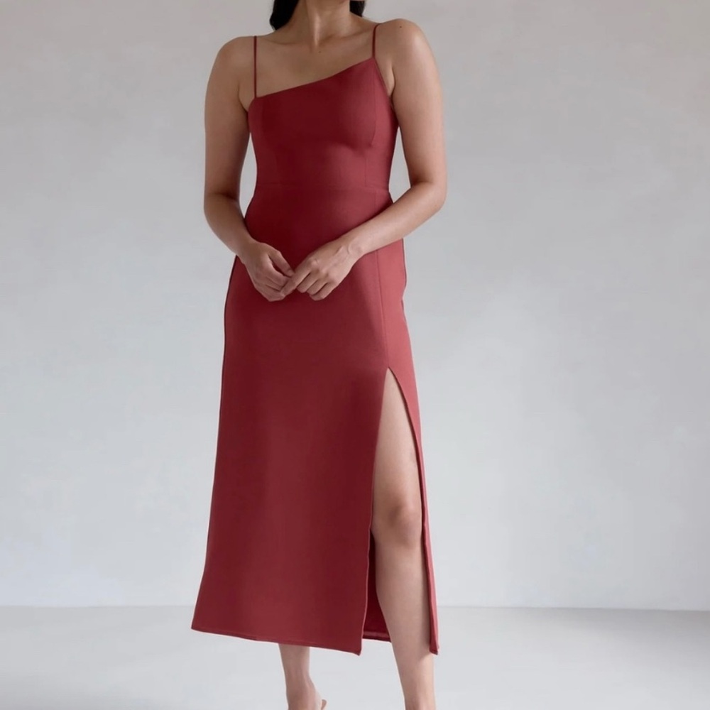 Park and Fifth Lincoln Dress in Terracotta - M